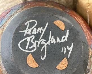 Penny Berglund--local pottery raku