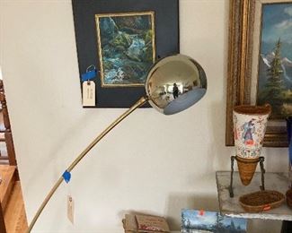 brass lamp