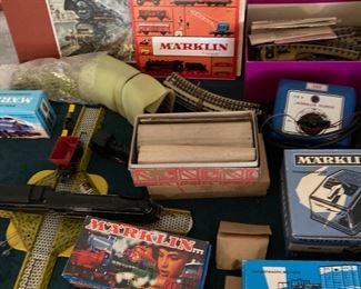 Hugh Marklin train set--sold as a set-lots of pieces