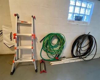 Velocity "Little Giant" ladder & hoses.