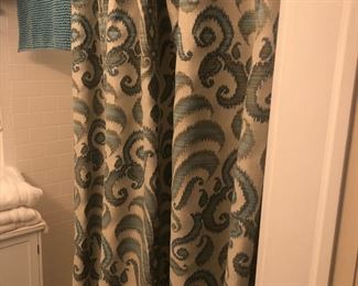 shower curtains