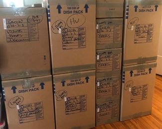 Any moving boxes seen on property are NOT FOR SALE. please do not open or tamper with their personal boxes. thank you