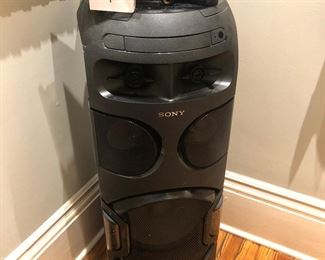 Sony Karaoke. lights up and all!!