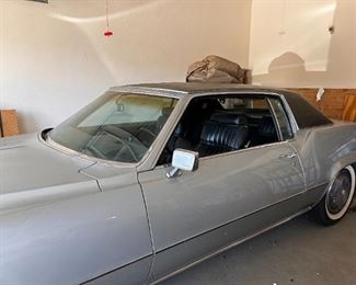 1970 Cadillac, Eldorado, priced at $13,000 or best offer by the end of the weekend.
