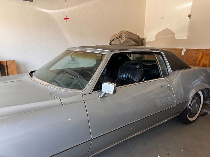 1970 Cadillac, Eldorado, priced at $13,000 or best offer by the end of the weekend.