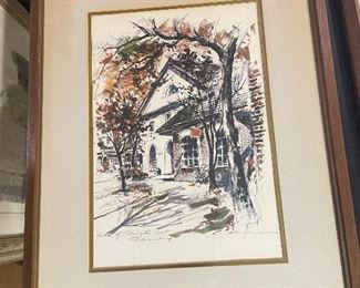 Artist Signed pieces