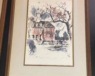 Artist Signed piece