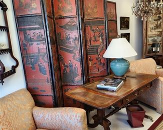 Antique Chinese screen