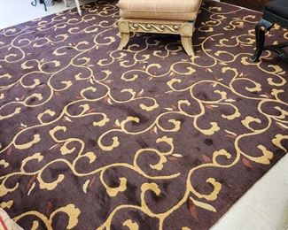 Room size custom made rug