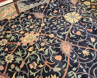 Hand made room size rug