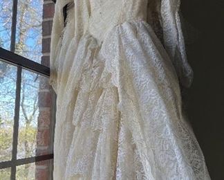Vintage wedding dress