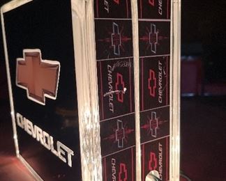 Chevrolet glass block light 