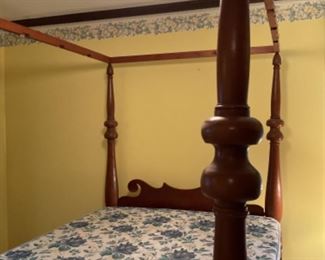 Four poster bed