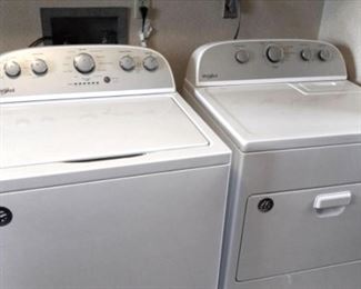 Washer and dryer 