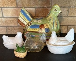 Chicken glassware