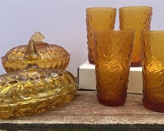 Amber glassware