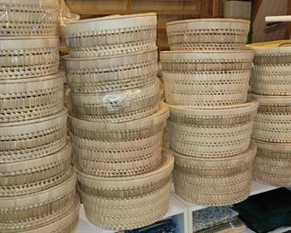 Lidded baskets (two sizes) from Ten Thousand Villages