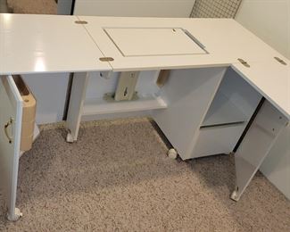 Regal sewing machine cabinet