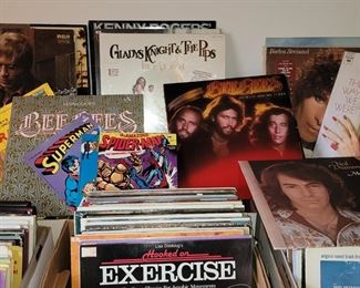 Vintage LP records