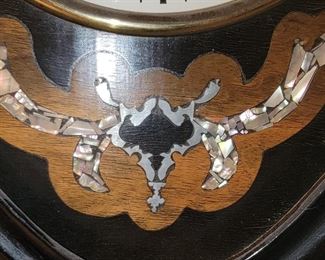 Inlay on Antique French Clock