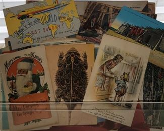 Antique postcards