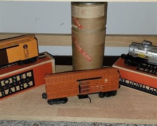 Vintage Lionel trains