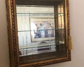 Mirrored Shadow Box / Curio