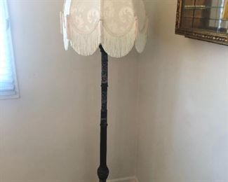  Old Cloisonne Floor Lamp 