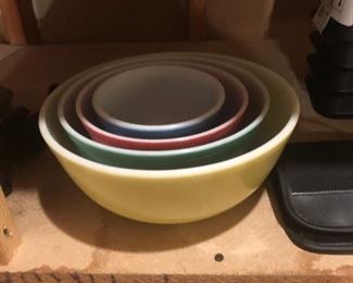 Pyrex Primary Colors Nested Bowls