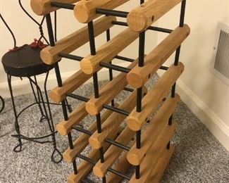 Mid Century Modern Wine / Bottle Rack