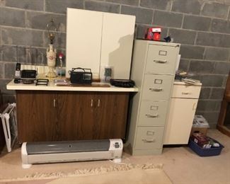 Cabinets, File Cabinet, Heater
