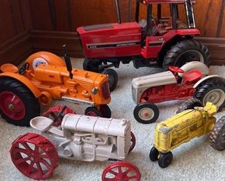 Toy tractors