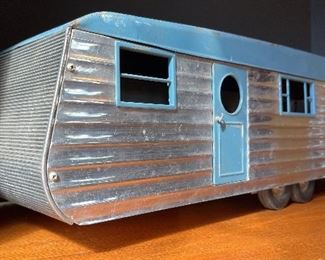 Vintage Toy Smith Miller Camper Trailer