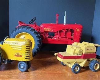Vintage tractor toys