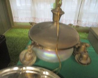 antique hanging lamp