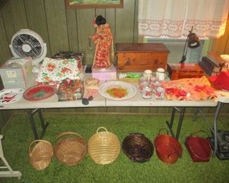 baskets and household