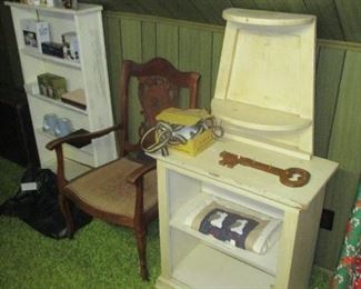 chair, cabinet, bookcase