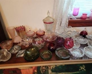 Cranberry Glass and Others