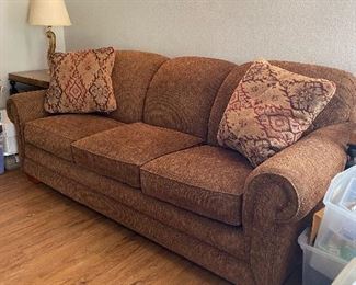 new la-z-boy sofa, love seat, & chair