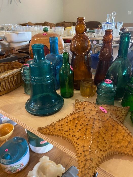 Colored glass 
Rare finds 