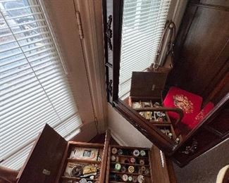 Vintage sewing box