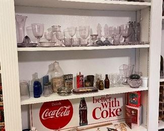 Sun Colored Purple Glass