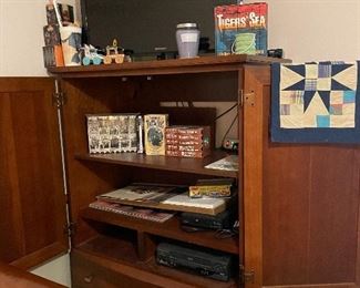 Another flat TV, Entertainment Center