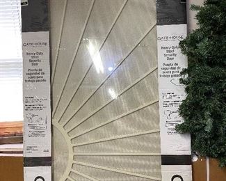 Pair of New Steel Security Doors 