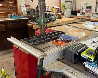 Drill press , Table Saw