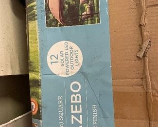 Gazebo still in the box