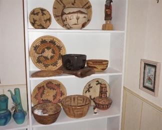 Native American baskets