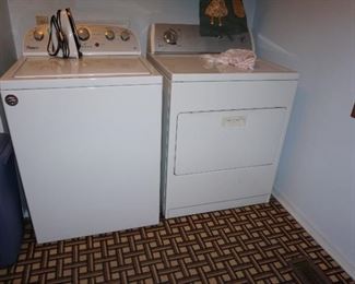 washer and dryer