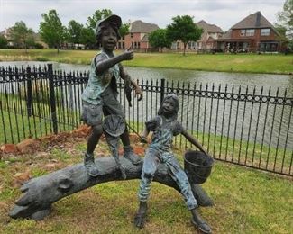 Bronze Garden Sculpture