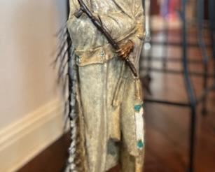 Marie Barbera bronze are sculpture